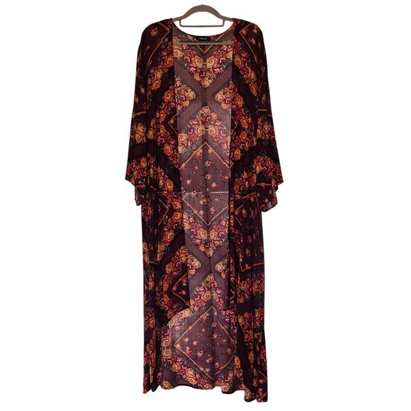 Torrid Open Duster Cascade Hem, Torrid sz. 3 to 4 - Picture 1 of 10